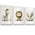 Quadro Decorativo Infantil Animais Zebrinha Elefantinho Leãozinho Selva Safari kit 3 - Imagem 1