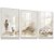 Quadro Composição Jesus Pastor de Ovelhas Religioso Oracão Kit 3 Quadros - Imagem 2