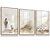 Quadro Composição Jesus Pastor de Ovelhas Religioso Oracão Kit 3 Quadros - Imagem 1