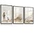 Quadro Composição Jesus Pastor de Ovelhas Religioso Oracão Kit 3 Quadros - Imagem 4