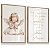 Quadro Decorativo Infantil Anjinha Frase Santo Anjo do Senhor Kit 2 - Imagem 2