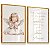 Quadro Decorativo Infantil Anjinha Frase Santo Anjo do Senhor Kit 2 - Imagem 4