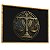 Quadro Decorativo Brasão Direito Advocacia Balança Justiça Advogado - Imagem 4