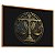 Quadro Decorativo Brasão Direito Advocacia Balança Justiça Advogado - Imagem 5