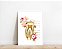 Quadro Decorativo Odontologia Clínica Dentes Odontológica Flores Rosas - Imagem 2