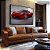 Quadro Decorativo Carro Corrida Ferrari Vermelha 458 Itália - Imagem 1