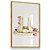 Quadro Decorativo Nutrição Nutricionista Balança Pés Saúde Corpo Feminino Flores Rosas - Imagem 3