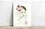 Quadro  Decorativo Estética Spa Skin Care Face Beleza Mulher Floral - Imagem 1