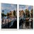 Quadro Decorativo Cidade de Amsterdã Holanda Amsterdam Ponto Turístico Ponte Rio Canal - Imagem 3