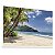 Quadro Decorativo Praia Ondas Coqueiro Mar Azul Natureza - Imagem 3