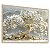 Quadro Decorativo Árvore Da Vida Flores Brancas Caule Dourado Natureza - Imagem 4