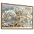 Quadro Decorativo Árvore Da Vida Flores Brancas Caule Dourado Natureza - Imagem 2