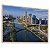Quadro  Decorativo Vista Aérea da Avenida "Pinheiros Marginais" Cidade São Paulo Arquitetura Ponte Estaiada - Imagem 5