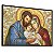 Quadro Decorativo Sagrada Família Cores Vitral Religioso Religião Oração - Imagem 1