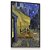 Quadro  Decorativo Terraço do Café à Noite Vincent van Gogh Arte Pintura - Imagem 4