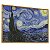 Quadro  Decorativo A Noite Estrelada Vincent Van Gogh Pintura Arte - Imagem 6