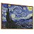 Quadro  Decorativo A Noite Estrelada Vincent Van Gogh Pintura Arte - Imagem 3