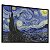 Quadro  Decorativo A Noite Estrelada Vincent Van Gogh Pintura Arte - Imagem 2