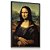 Quadro  Decorativo Mona Lisa  Leonardo da Vinci Museu do Louvre, em Paris Arte Pintura - Imagem 4
