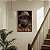 Quadro Decorativo Macaco Monkey Estiloso Chapéu Bebida Camiseta Colorida - Imagem 2