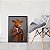 Quadro Decorativo Boi Bebendo Drink Animal Arte Usando Terno - Imagem 1
