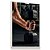 Quadro  Decorativo Academia Fitness Musculação Motivação Peso Força - Imagem 2