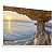 Quadro Decorativo Paisagem Mar Caverna Pedras Pôr do Sol Napa Ilha Chipre - Imagem 2