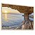 Quadro Decorativo Paisagem Mar Caverna Pedras Pôr do Sol Napa Ilha Chipre - Imagem 3