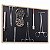 Quadro  Decorativo Estúdio Piercing Instrumentos Brincos Orelha Face - Imagem 3