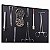 Quadro  Decorativo Estúdio Piercing Instrumentos Brincos Orelha Face - Imagem 1