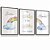 Quadro Decorativo Infantil Nuvem Irmãos Frase Arco- Íris Kit 3 Quadros - Imagem 4