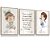 Quadro Decorativo Infantil Meninas Irmãs Salmos kit 3 - Imagem 2