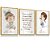 Quadro Decorativo Infantil Meninas Irmãs Salmos kit 3 - Imagem 3