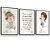 Quadro Decorativo Infantil Meninas Irmãs Salmos kit 3 - Imagem 4