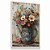 Quadro Decorativo Rústico Flores Vintage Floral Regador Plantas - Imagem 4