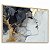Quadro Decorativo Abstrato Mármore Rosto Líquido Traços Femininos - Imagem 5
