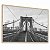 Quadro Decorativo Ponte Brooklin Preto e Branco Nova York Manhattan Arquitetura Cidades - Imagem 5