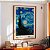 Quadro Decorativo Noite Estrelada Vincent Van Gogh Pintura Arte - Imagem 2
