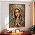 Quadro Decorativo Nossa Senhora Aparecida Fé Religião Colorido Vitral - Imagem 4