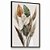 Quadro Decorativo Folhas Secas Tons Laranja Verde Trigo Natureza - Imagem 4