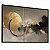 Quadro Decorativo Abstrato Geométrico Círculos Preto Cinza Ondas Clean - Imagem 6