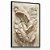 Quadro Decorativo Folhas Efeito 3D Folhagens Tons Claros Natureza - Imagem 5