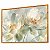 Quadro Decorativo Floral Flores Tons Claros Verde Branco Luxo Natureza - Imagem 5