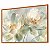 Quadro Decorativo Floral Flores Tons Claros Verde Branco Luxo Natureza - Imagem 4