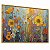 Quadro Decorativo Girassol Cores Floral Flores Natureza - Imagem 3