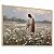 Quadro Decorativo Jesus Caminhando Campo de Flores Religioso Religião Espiritualidade - Imagem 4