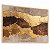Quadro Decorativo Abstrato Tons Terrosos Dourado Marrom - Imagem 6