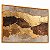 Quadro Decorativo Abstrato Tons Terrosos Dourado Marrom - Imagem 4