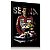 Quadro Decorativo Fórmula 1 Capacete Senna Automobilismo - Imagem 2