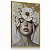 Quadro Decorativo Mulher Flores Cabeça Sardas Woman Fashion - Imagem 4